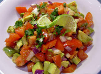 Order Kachoombar Salad food online from Himshikar restaurant store, Chicago on bringmethat.com