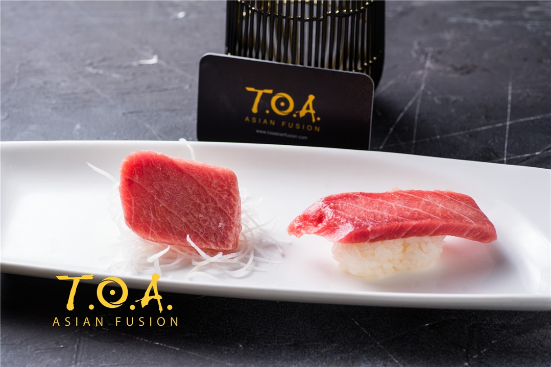 Order Fatty Tuna (Toro) food online from Toa Asian Fusion store, Farmingdale on bringmethat.com