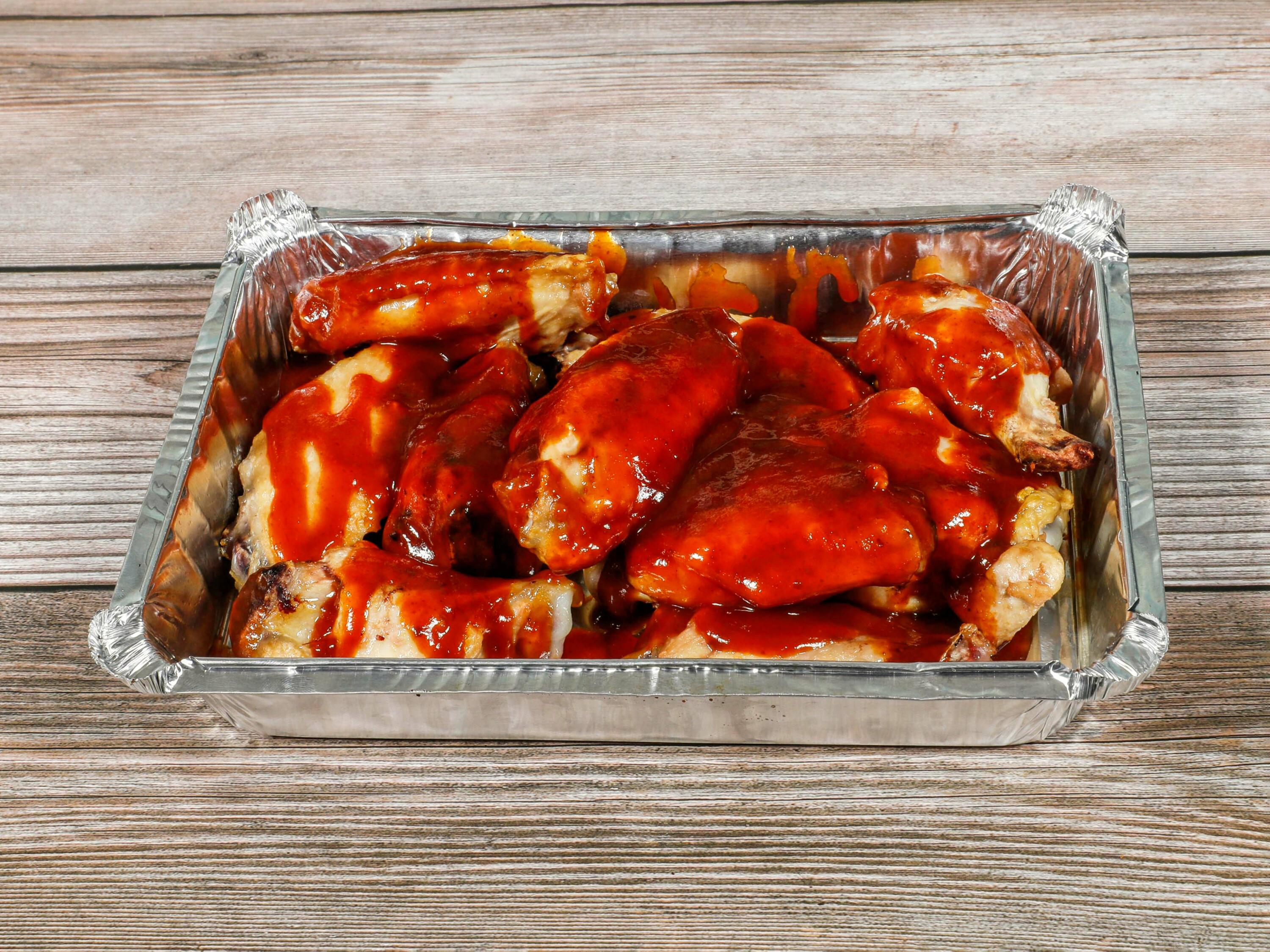 Order BBQ Wings food online from New York Pizza store, Hayward on bringmethat.com