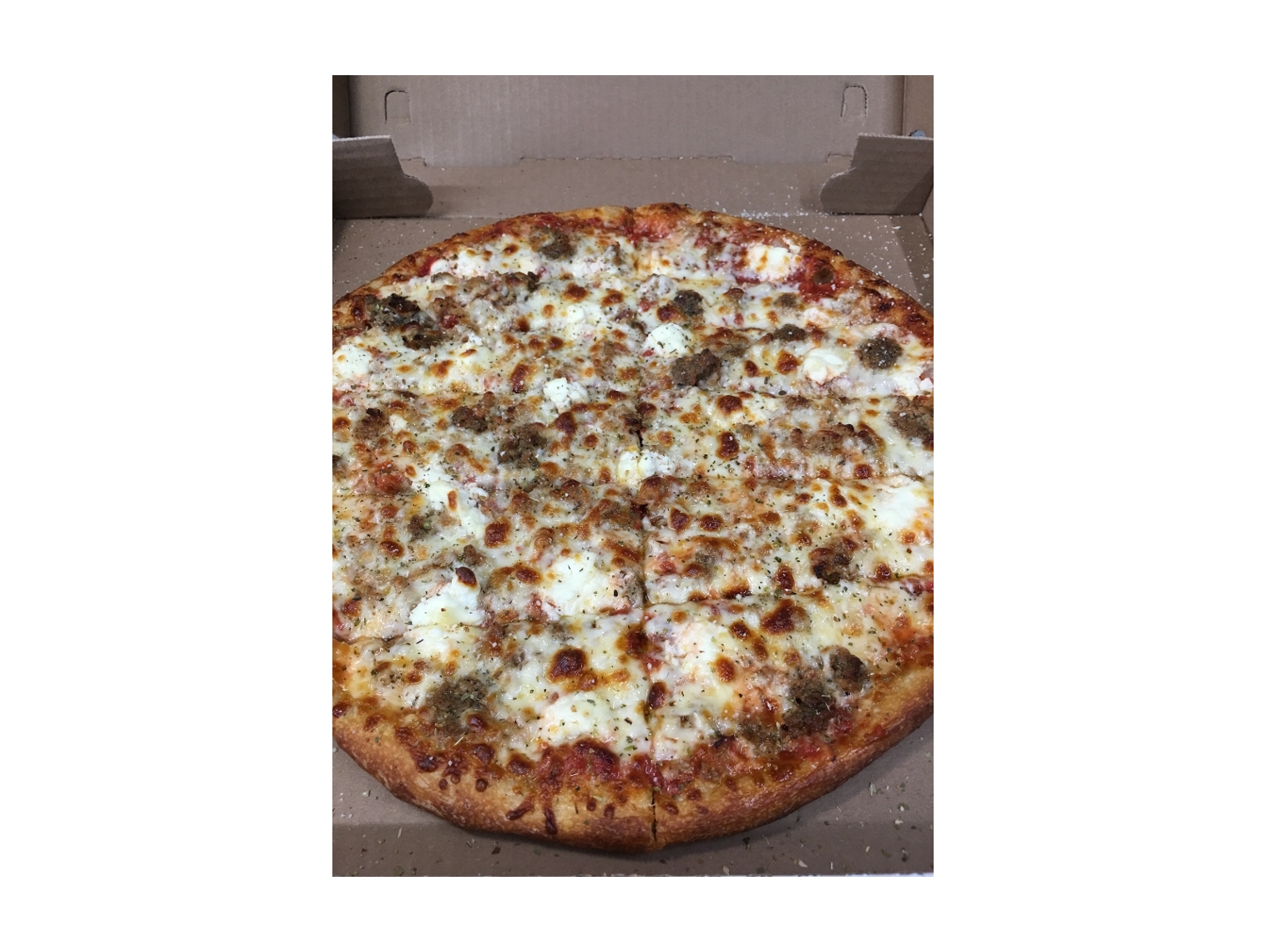 Order Baked Lasagna Pizza food online from The Pizza Cutters store, Syracuse on bringmethat.com