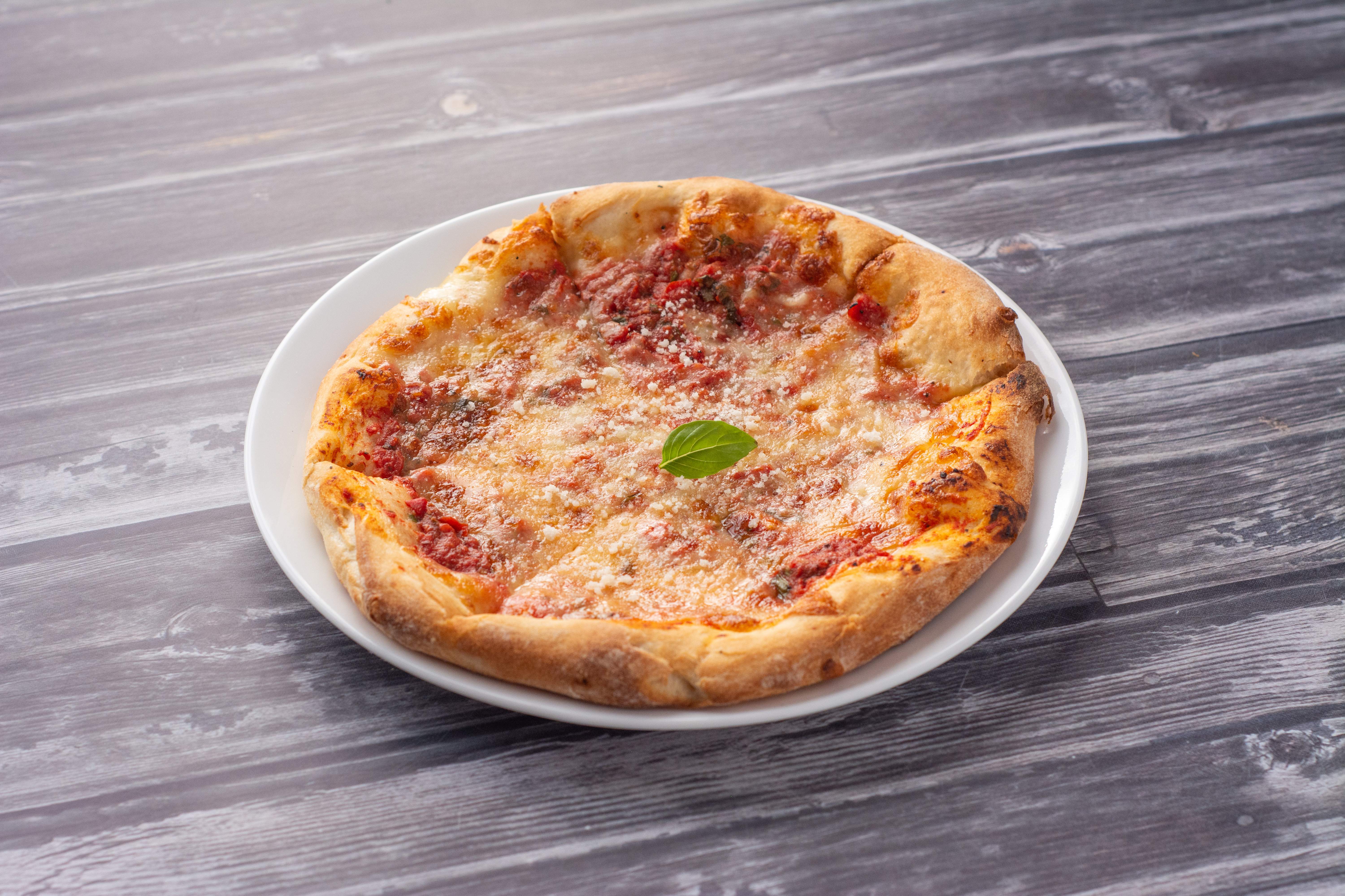 Order Cheese Pizza food online from Mama D Italian store, Hermosa Beach on bringmethat.com