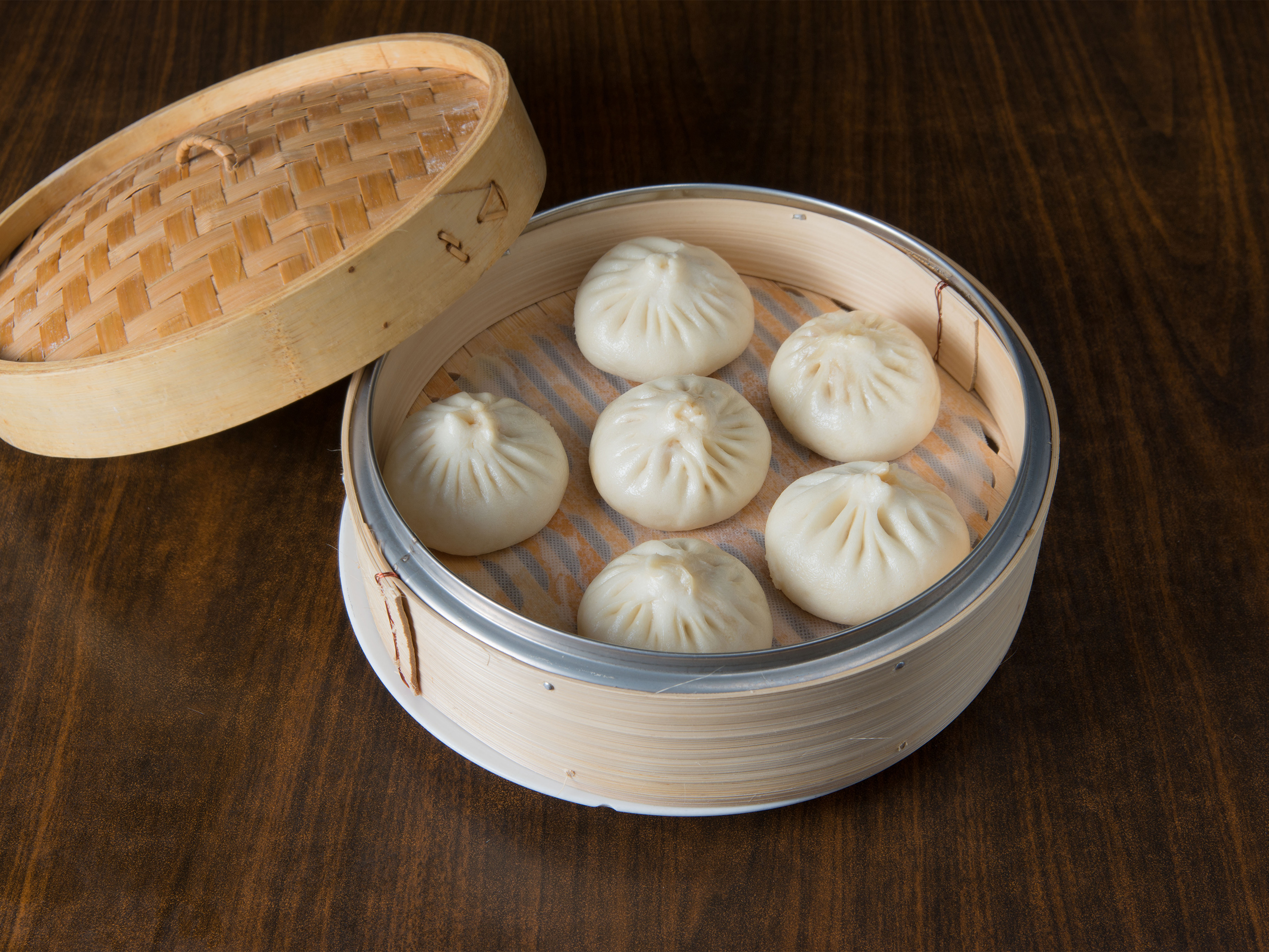 Order C4. Mama's House Special Bao with Pork food online from Mama's Dough store, Kent on bringmethat.com