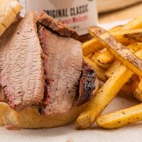 Order Beef Brisket Sandwich food online from Old Carolina Barbecue Company store, Canton on bringmethat.com