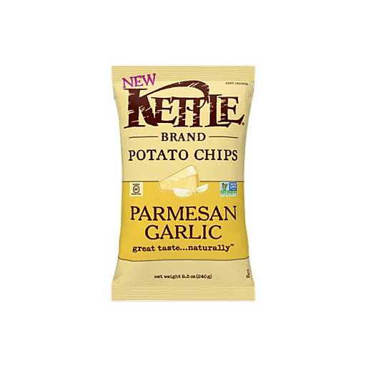 Order Kettle Chips Parmesan & Garlic (8.5 OZ) 129511 food online from Bevmo! store, Chico on bringmethat.com