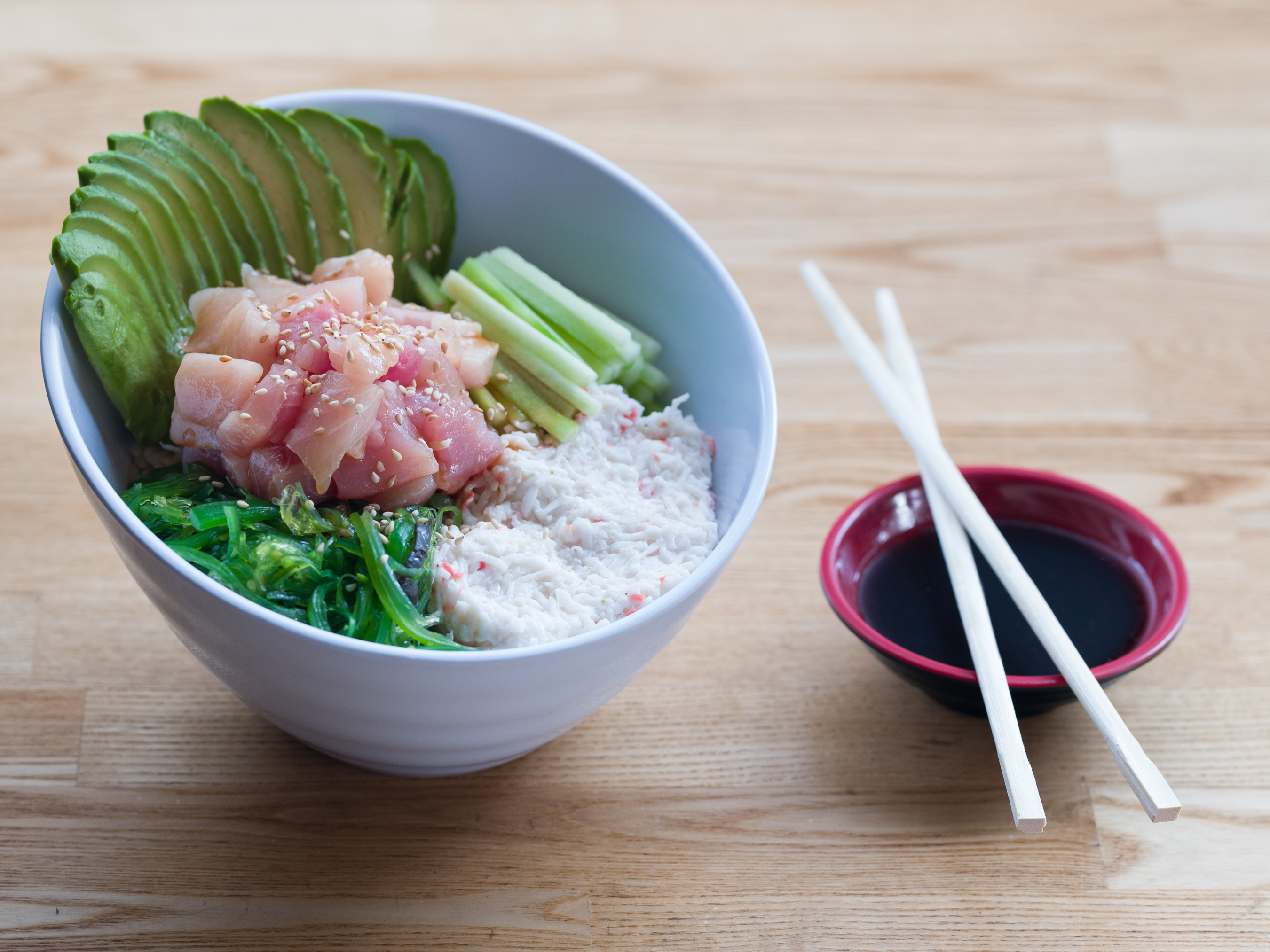 Order Yellowtail Poké food online from Roll Call store, Los Angeles on bringmethat.com