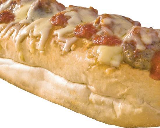 Order Hot Baked Meatball Sub food online from Rascal House Pizza University Hts store, University Heights on bringmethat.com