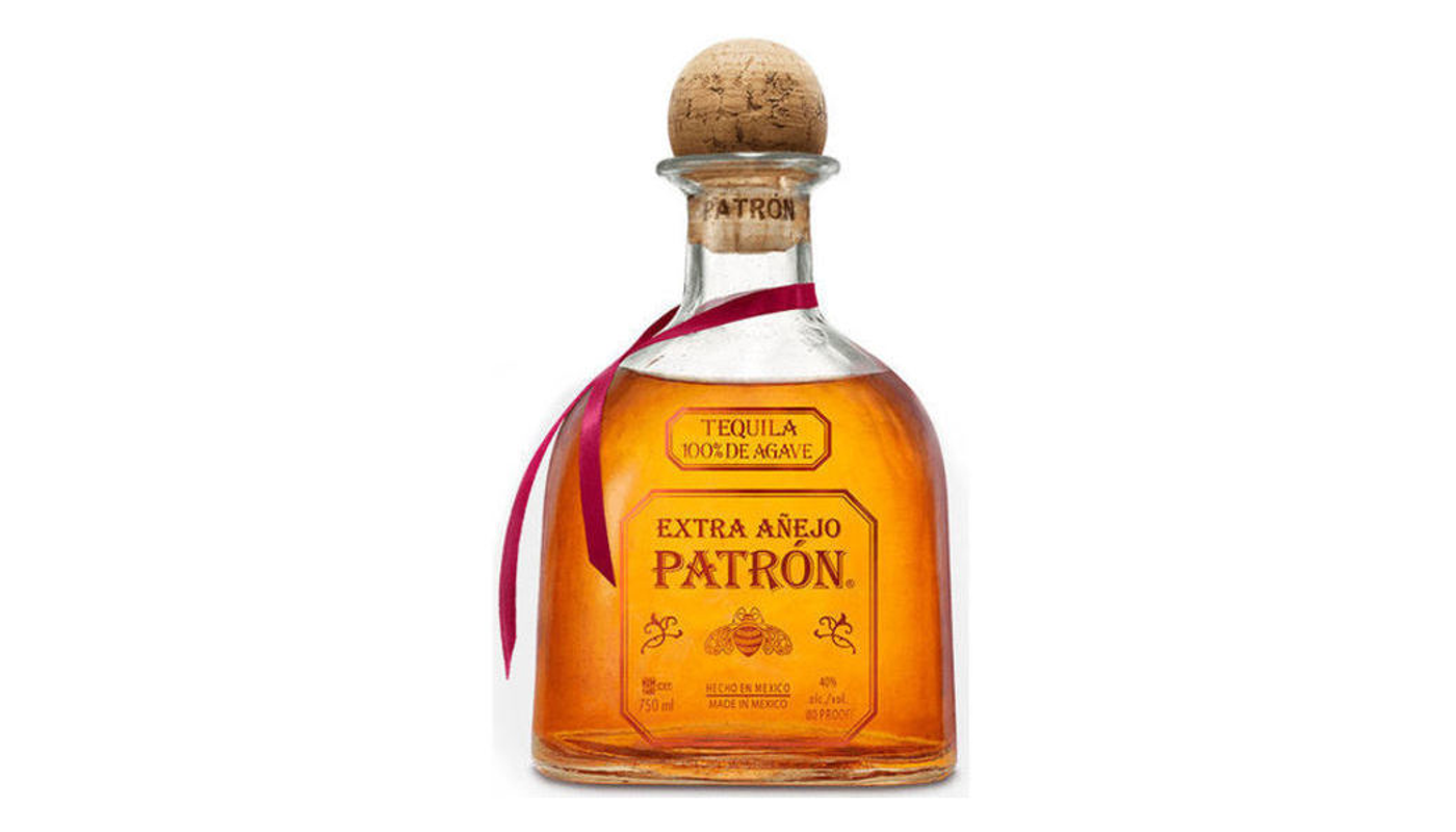 Order Patron Tequila Extra Anejo 750mL food online from House Of Cigar & Liquor store, Redondo Beach on bringmethat.com