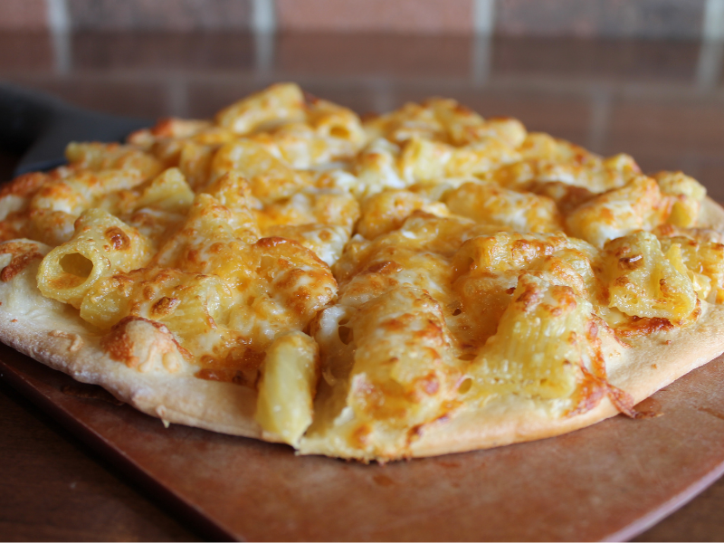 Order Kids Pizza - Mac N' Cheese style  food online from Green Mill store, Bloomington on bringmethat.com