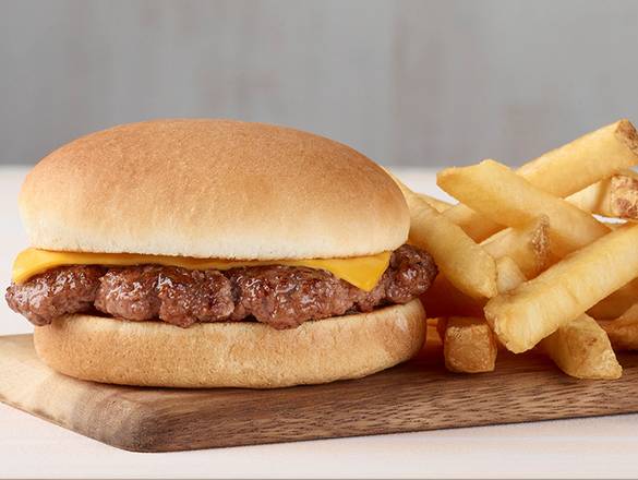 Order Kid's Cheeseburger & Fries food online from Paisano's Pizza store, Brentsville on bringmethat.com