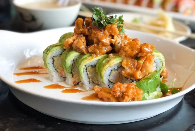 Order Padres Tempura Roll food online from Love Boat Sushi store, Oceanside on bringmethat.com