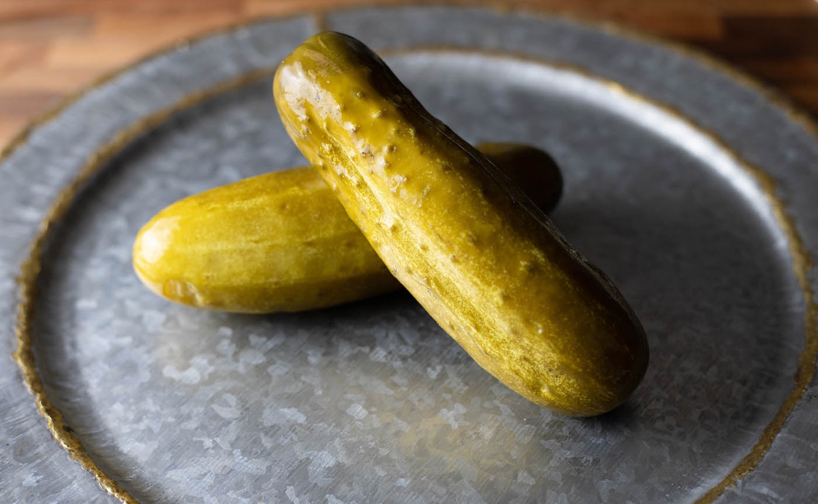 Order Smoked Pickle (1 pc) food online from Redwood Smoke Shack store, Norfolk on bringmethat.com
