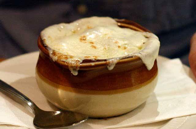 Order French Onion Au Gratin food online from Shuler's Restaurant store, Watertown on bringmethat.com