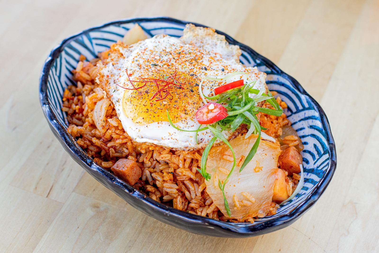 Order Kimchi Fried Rice food online from Dumpling Time Express store, San Francisco on bringmethat.com