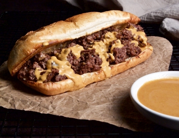 Order Philly 8" food online from Jim's SteakOut store, Buffalo on bringmethat.com