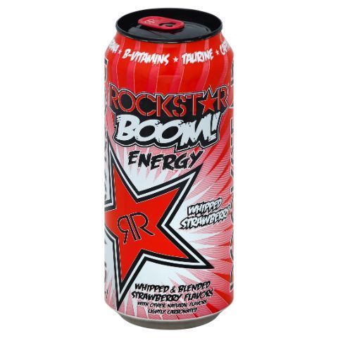 Order Rockstar Boom Strawberry 16oz food online from 7-Eleven store, Middletown on bringmethat.com
