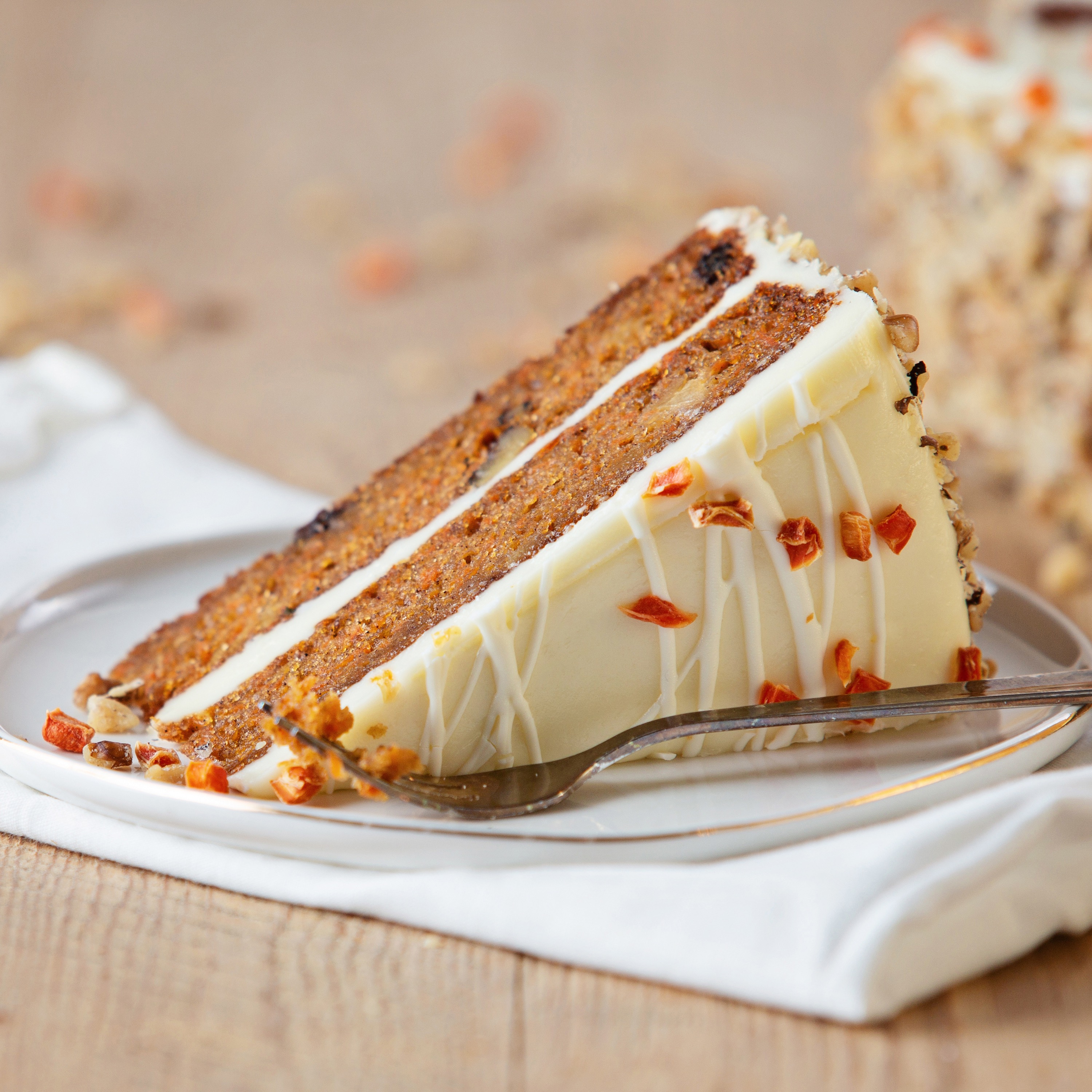 Order Carrot Cake food online from Papa Z Restaurant store, Colchester on bringmethat.com
