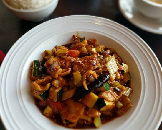 Order Kung Pao Chicken food online from Shoots Chinese Restaurant store, Provo on bringmethat.com