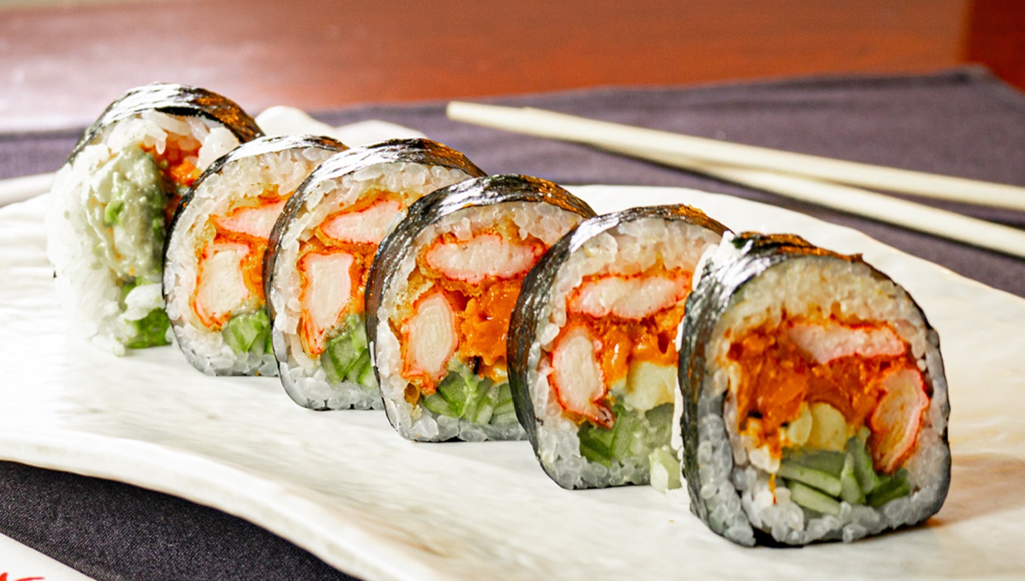 Order Whats UP Roll food online from Kaze Sushi & Hibachi store, Mesquite on bringmethat.com