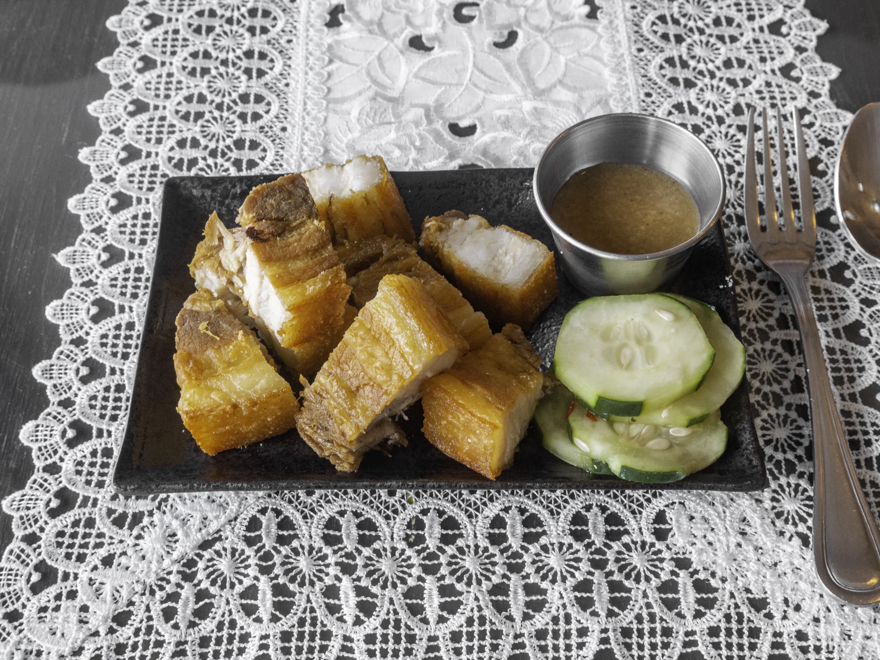 Order Lechon Kawali food online from Carin De Ria store, Encinitas on bringmethat.com