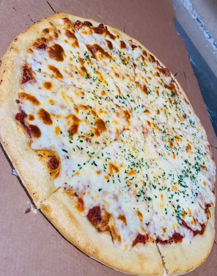 Order Cheese Pizza - Small 14" (8 Slices) food online from Milantoni Italian Restaurant store, Bardstown on bringmethat.com