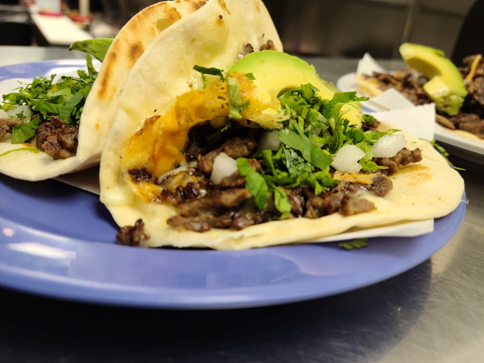 Order Chiken Pirata Taco food online from Los Arcos Mexican Grill store, San Antonio on bringmethat.com