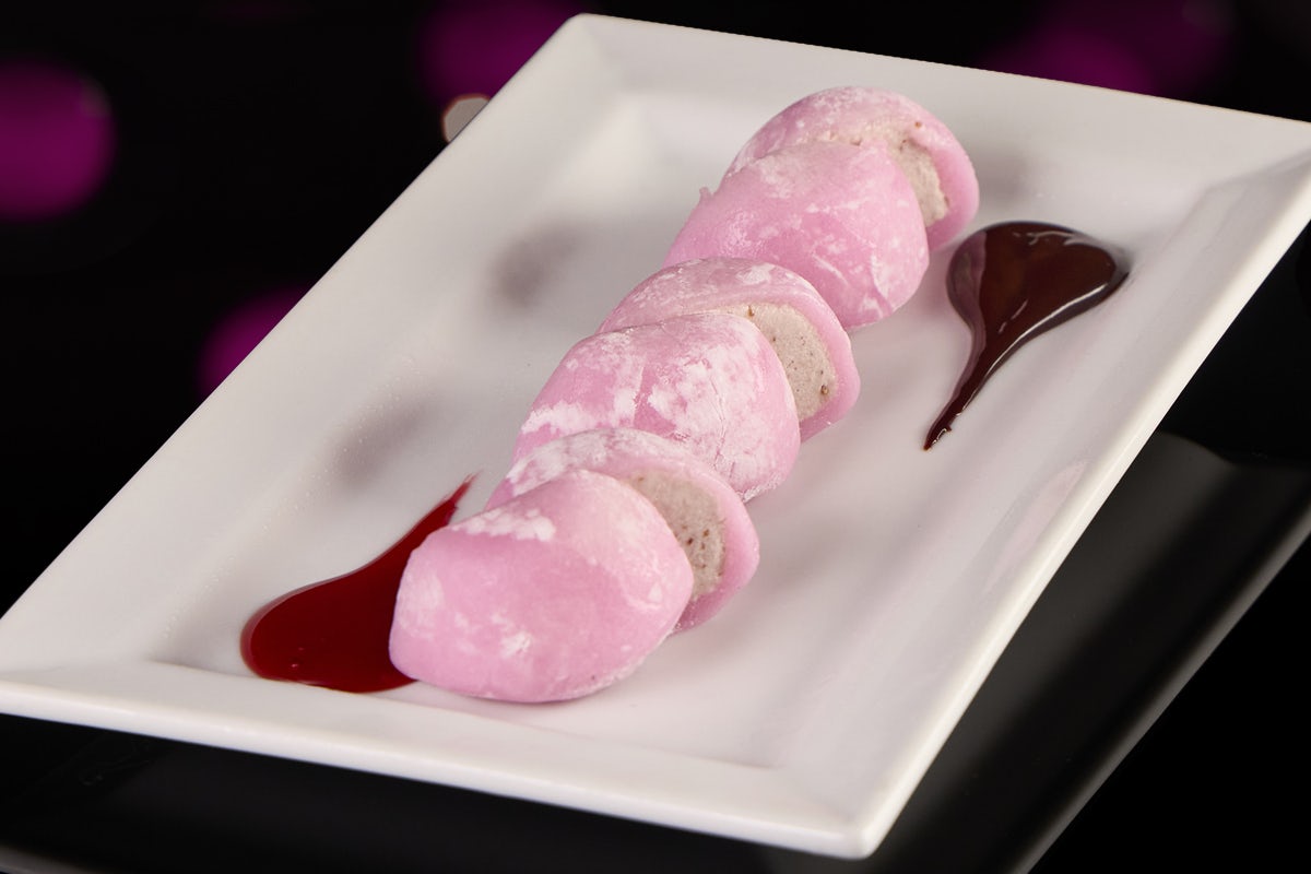 Order STRAWBERRY MOCHI  food online from Ra Sushi store, Chino Hills on bringmethat.com