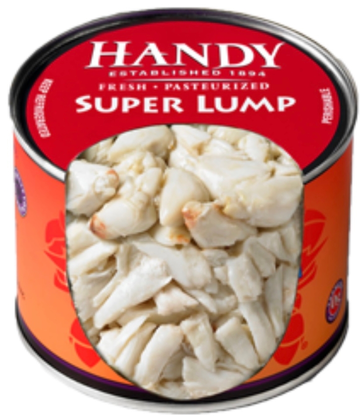 Order Super Lump Crab Meat Can food online from Captain’s Curbside Seafood store, Trappe on bringmethat.com