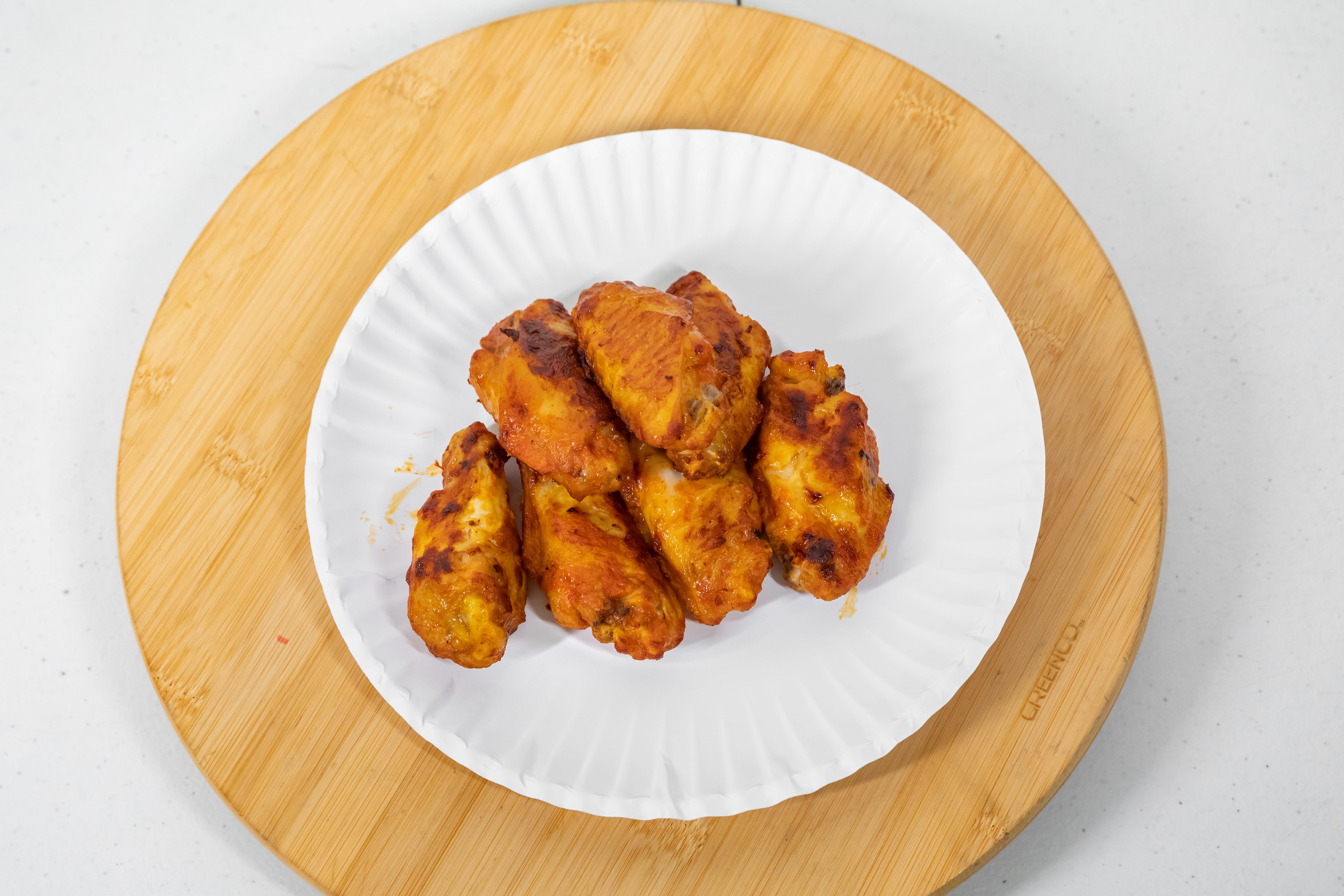 Order Chicken Wings - 6 Pieces food online from Double Play Pizza store, La Puente on bringmethat.com