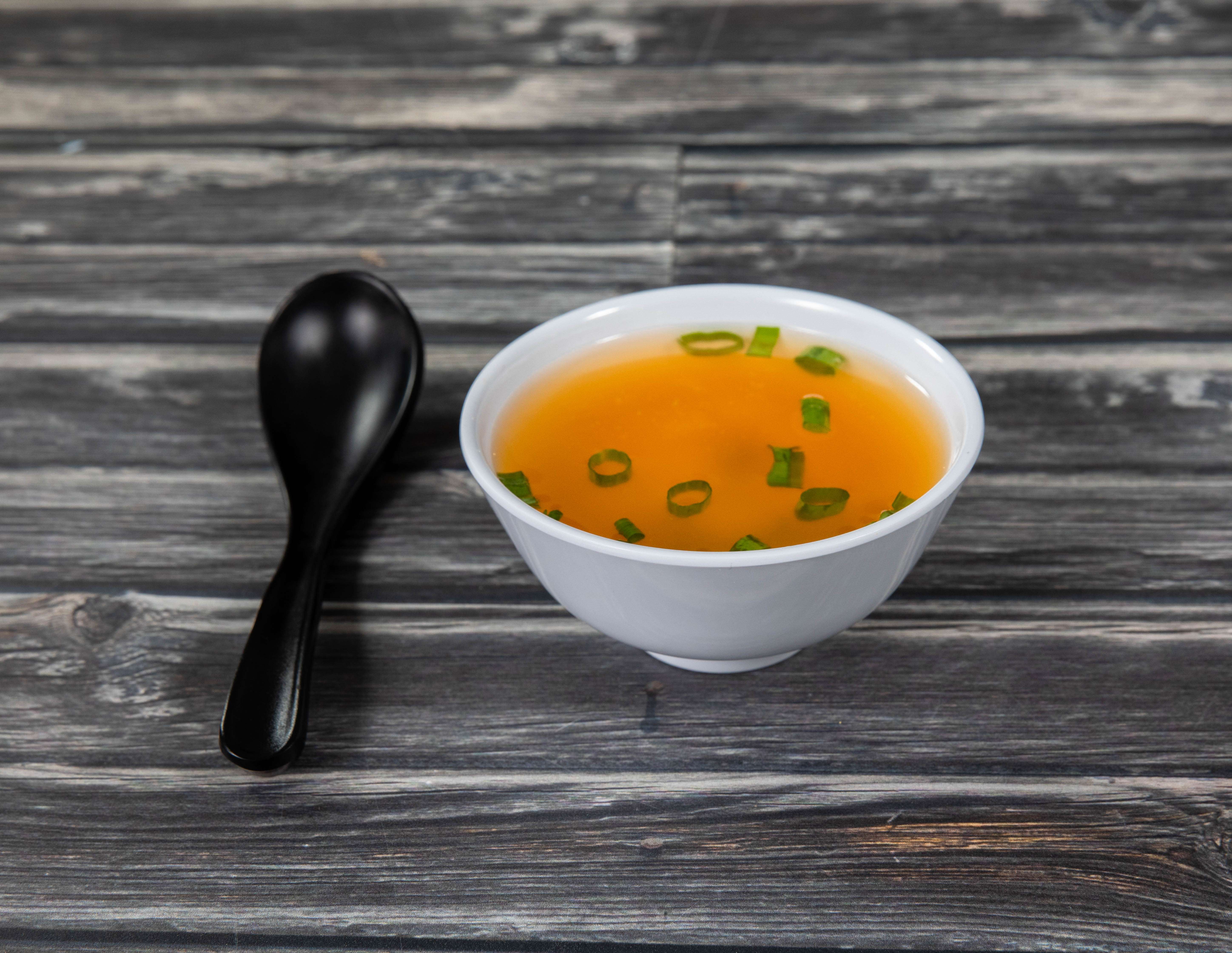 Order Miso Soup food online from Kamei Sushi & Grill store, College Station on bringmethat.com