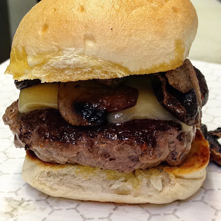Order Roasted Mushroom and Gruyere Burger food online from Upper Sandwiches store, Ocean View on bringmethat.com