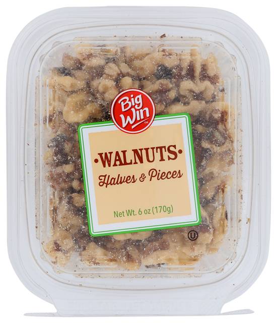 Order Big Win Walnuts Halves & Pieces (6 oz) food online from Rite Aid store, Eugene on bringmethat.com