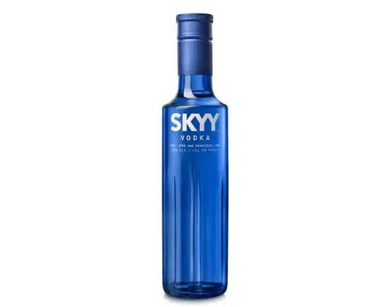 Order Skyy, 375mL vodka (40.0% ABV) food online from Tenderloin Liquor store, San Francisco on bringmethat.com