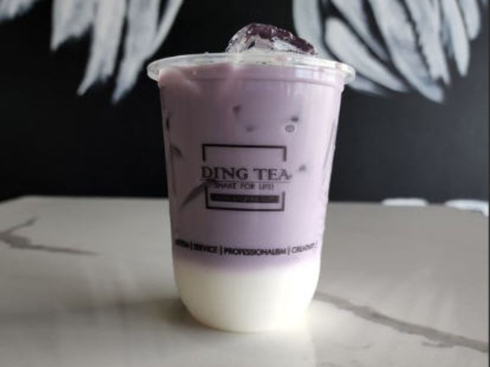 Order Taro Latte food online from Ding Tea Carson store, Carson on bringmethat.com