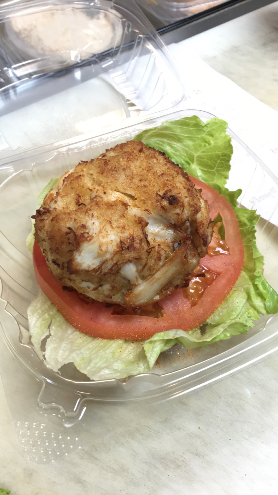 Order Jumbo Lump Crab Cake food online from Vince Crab House Wise Avenue store, Dundalk on bringmethat.com