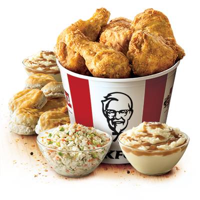 Order 8 pc. Family Bucket Meal food online from Kfc store, Dolton on bringmethat.com