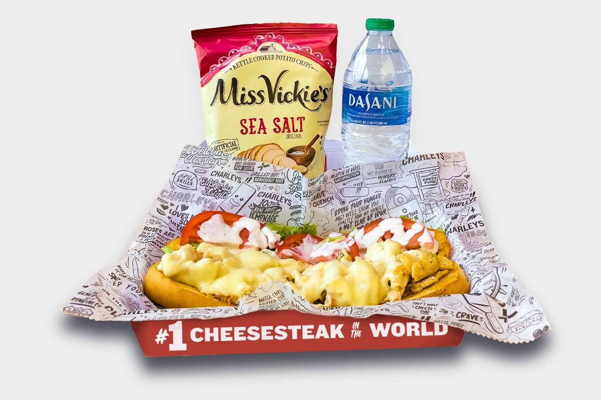 Order Chicken California Cheesesteak Boxed Meal food online from Charleys Cheesesteaks store, Columbus on bringmethat.com