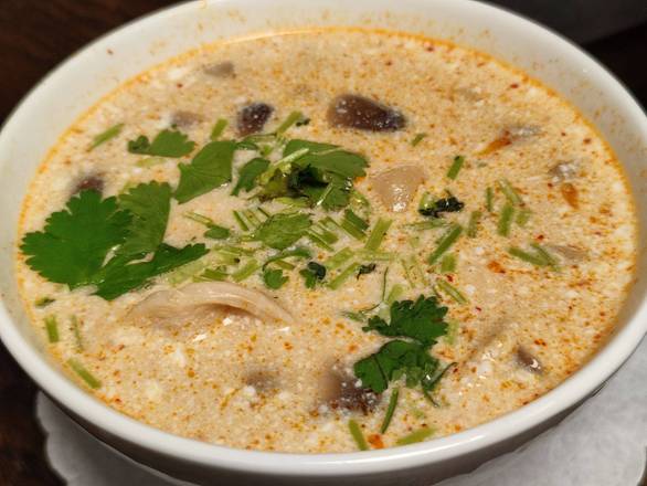 Order Tom Kha Soup food online from Silk Thai Hagerstown store, Hagerstown on bringmethat.com