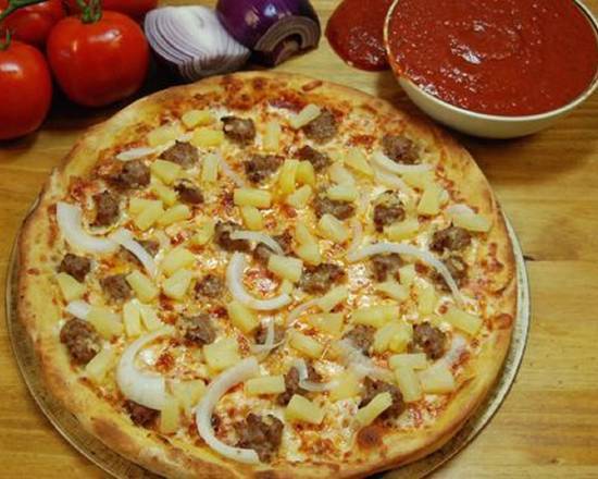 Order Spicy Sausage Special Pizza (16" Extra-Large) food online from Stefano Pizza store, San Rafael on bringmethat.com