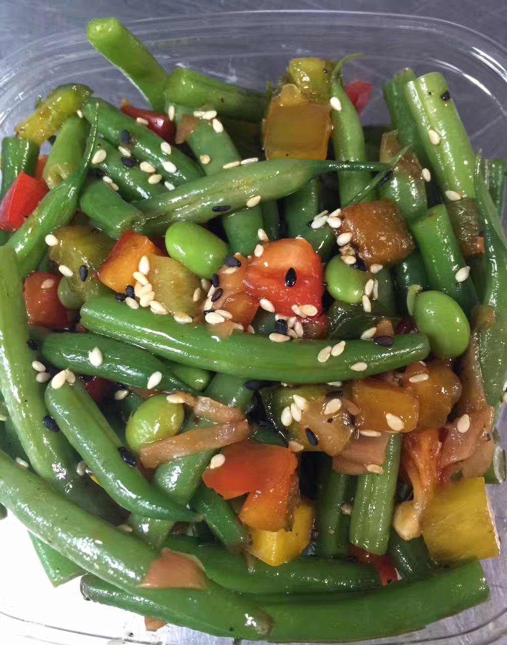 Order Green Bean Salad food online from Market Crates store, New York on bringmethat.com