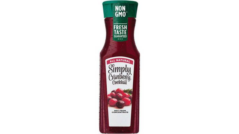 Order Simply Cranberry Cocktail Fruit Juice food online from Exxon Food Mart store, Port Huron on bringmethat.com