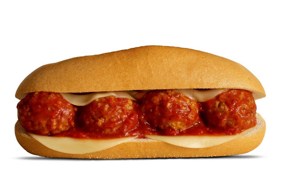 Order Hot Hoagies - Meatball Parmesan *contains pork & beef* food online from Wawa store, Holmes on bringmethat.com