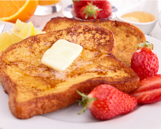 Order Strawberry French Toast food online from Breakfast Snob store, San Francisco on bringmethat.com
