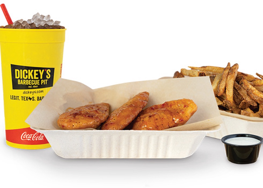 Order 3 Piece Crispy Tender Combo food online from Wing Boss store, San Francisco on bringmethat.com