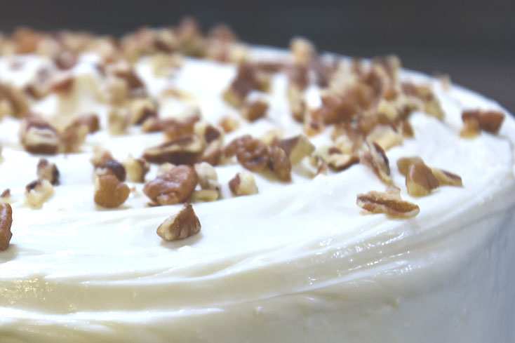 Order Carrot Cake food online from Georgette Grounds And Gifts store, Maumee on bringmethat.com