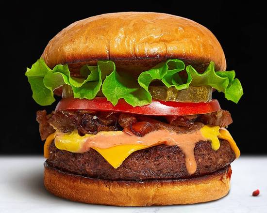Order Classic Fun Bun Burger food online from For The Bun Of It store, Austell on bringmethat.com