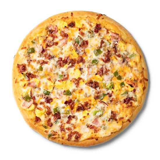 Order Ultimate Beer Cheese Breakfast Pizza food online from Casey's store, Blaine on bringmethat.com