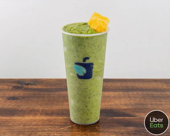 Order Simple Green Smoothie (24 oz) food online from @Boba store, Sea Cliff on bringmethat.com
