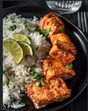 Order Salmon Tikka food online from Spicelife Indian Fare store, Gaithersburg on bringmethat.com