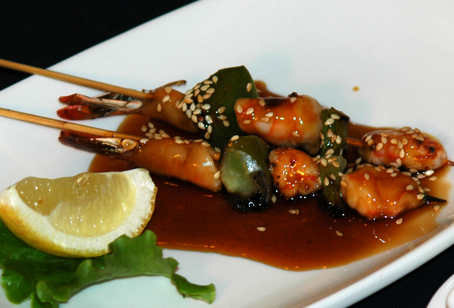 Order Shrimp Kushiyaki Skewer food online from Azuma Japanese Cuisine store, Cupertino on bringmethat.com
