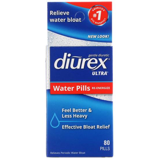 Order Diurex Ultra Water Weight Loss Diuretic Water Pills (80 ct) food online from Rite Aid store, CONCORD on bringmethat.com